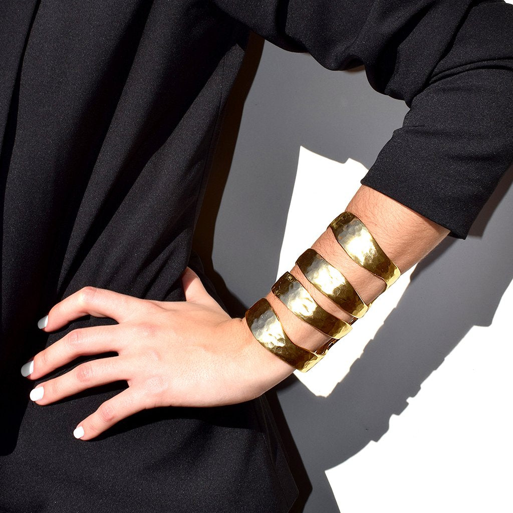 Four Row Cuff Bracelet