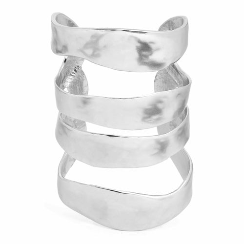 Four Row Cuff Bracelet