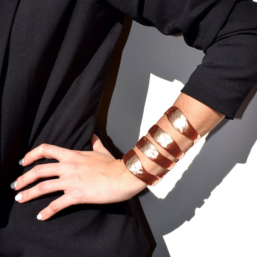 Four Row Cuff Bracelet