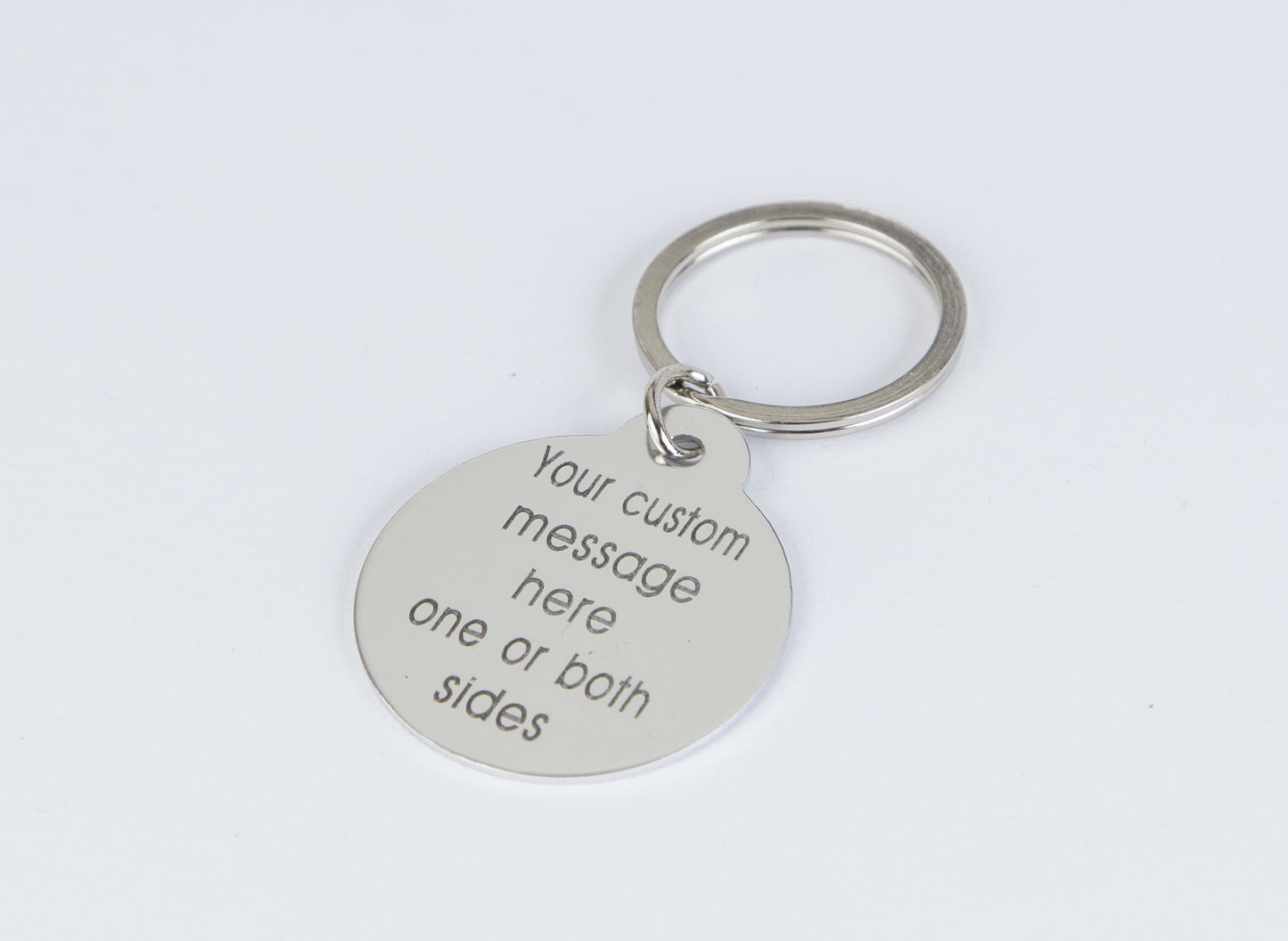 Personalized engraved keychain Custom gift boyfriend friend husband,