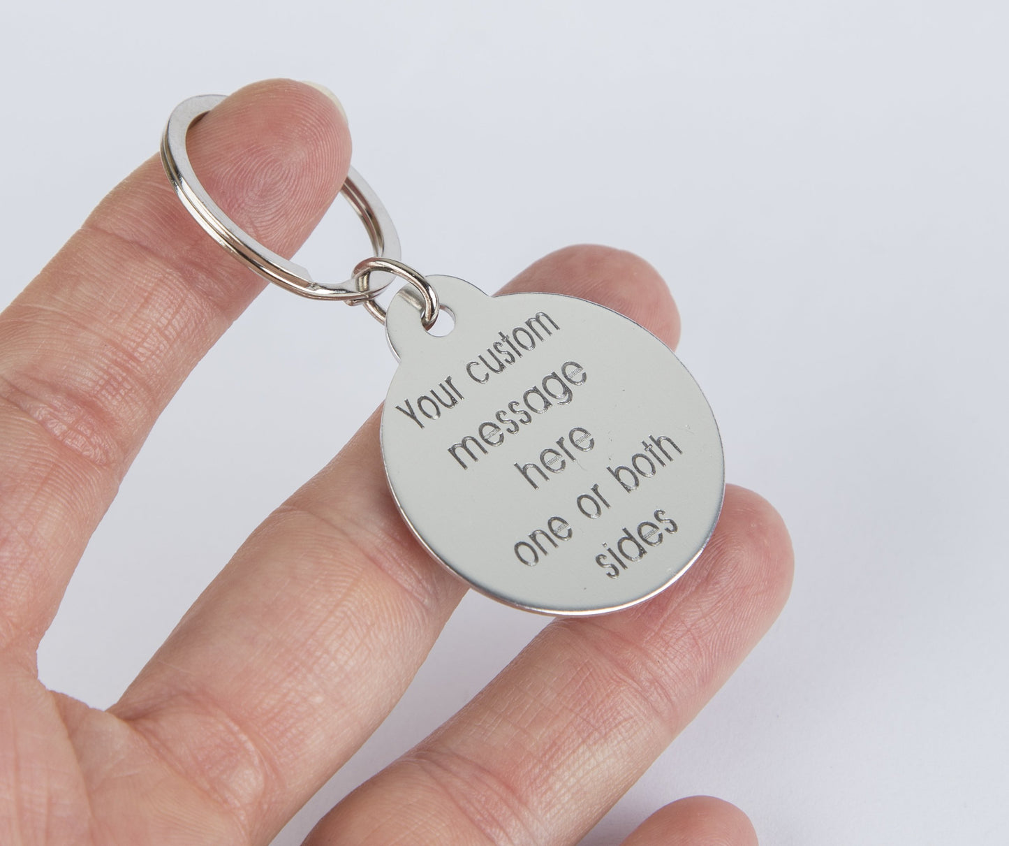 Personalized engraved keychain Custom gift boyfriend friend husband,