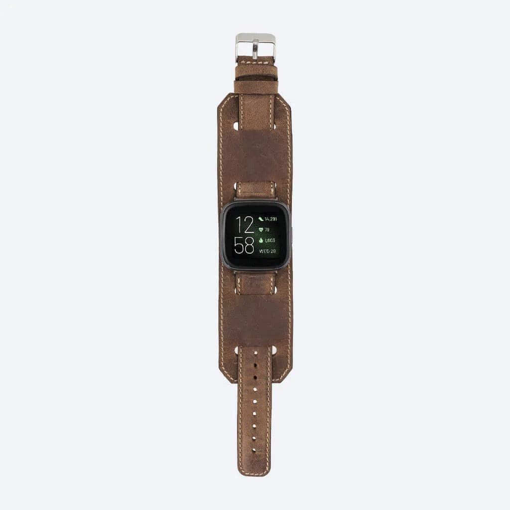 Swansea Cuff FitBit Leather Watch Straps