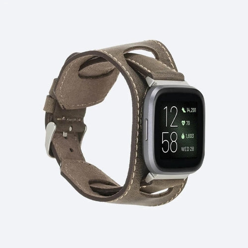 Swansea Cuff FitBit Leather Watch Straps