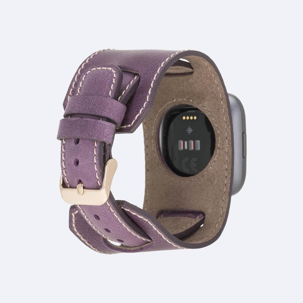 Swansea Cuff FitBit Leather Watch Straps