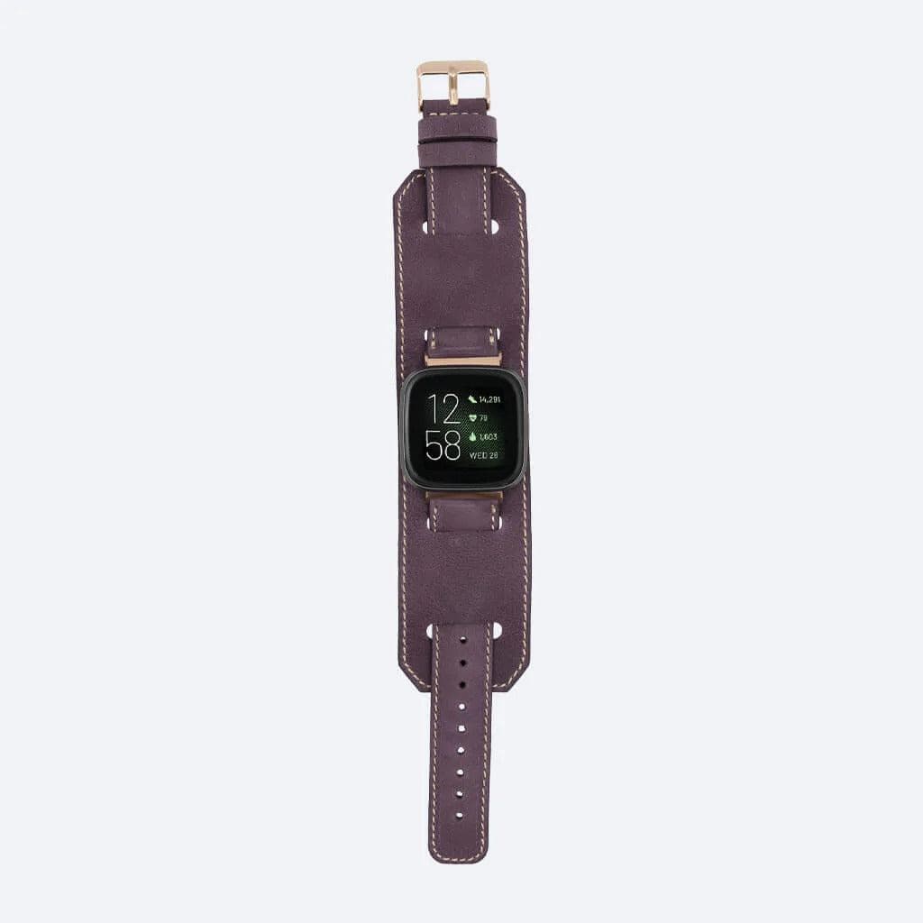 Swansea Cuff FitBit Leather Watch Straps