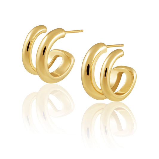 Gisela Double Hoop Earrings